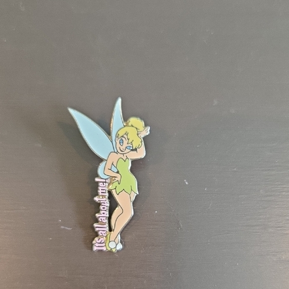 Disney Tinker Bell Gold-Tone Pin - Picture 4 of 5